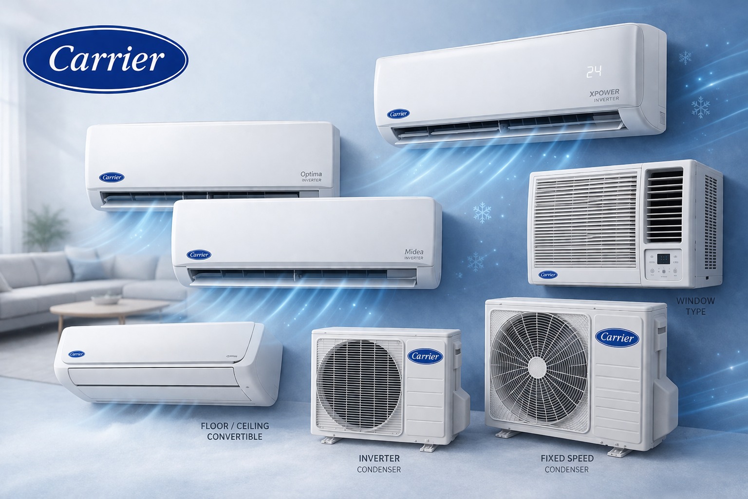 صيانة أجهزة كاريير